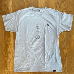 Line Streetwear, Sir Francis Bacon Short Sleeve shirt, Men’s S, Gray